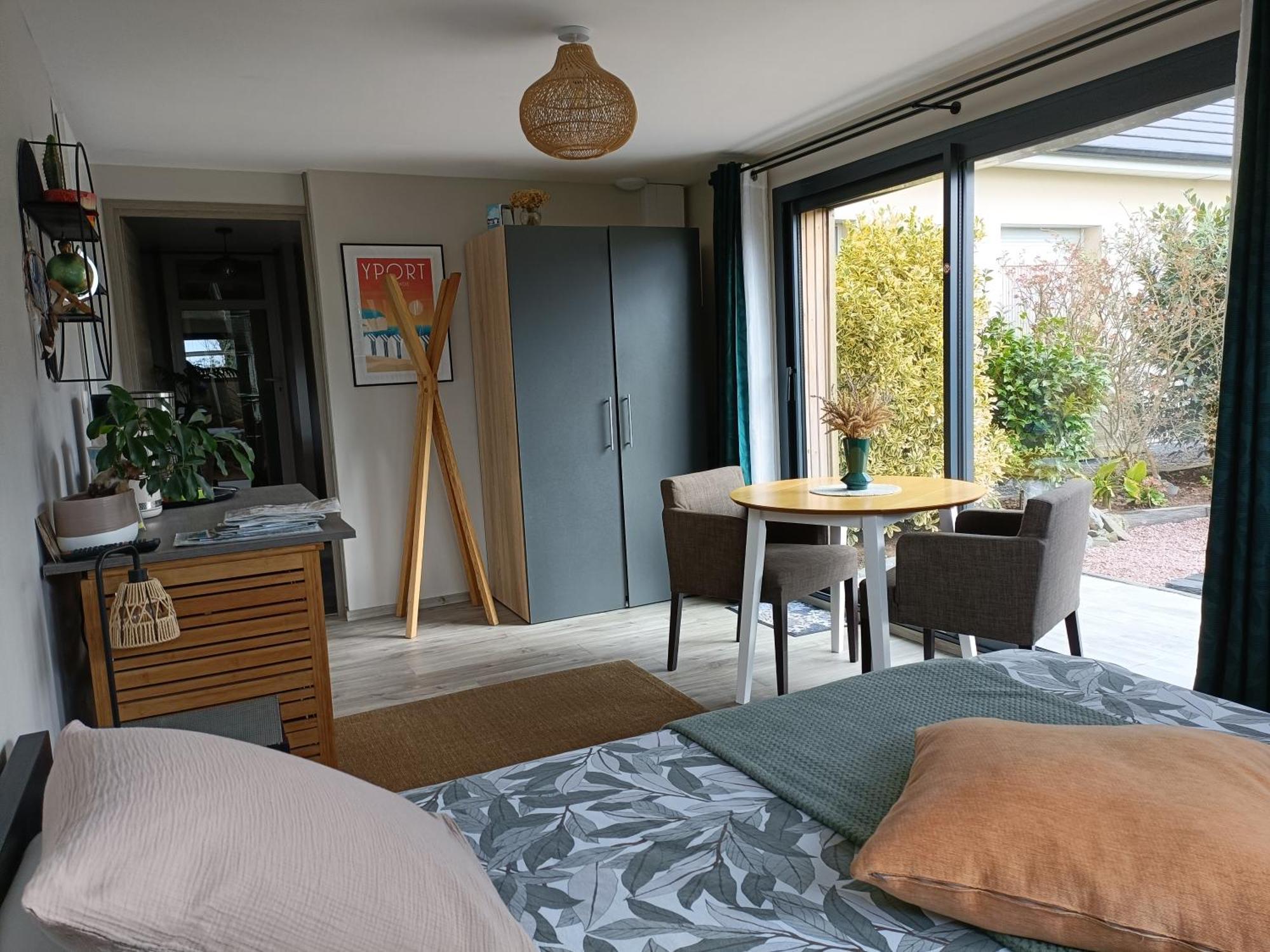 Le Cottage De L'Albatre Gite 2 Pers Jardin Parking A Vattetot Sur Mer Ngoại thất bức ảnh
